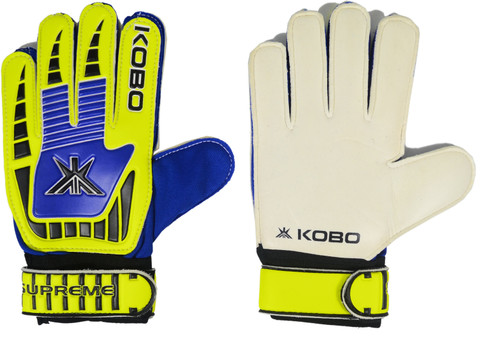 KOBO Supreme Goalkeeping Gloves Green, Blue KOBO Football Gloves