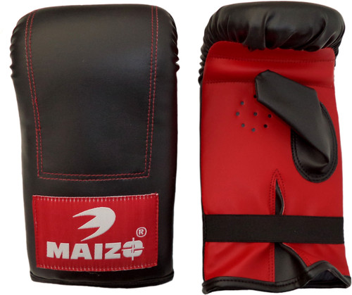 Maizo Punching Boxing Gloves Black, Red Maizo Boxing Gloves