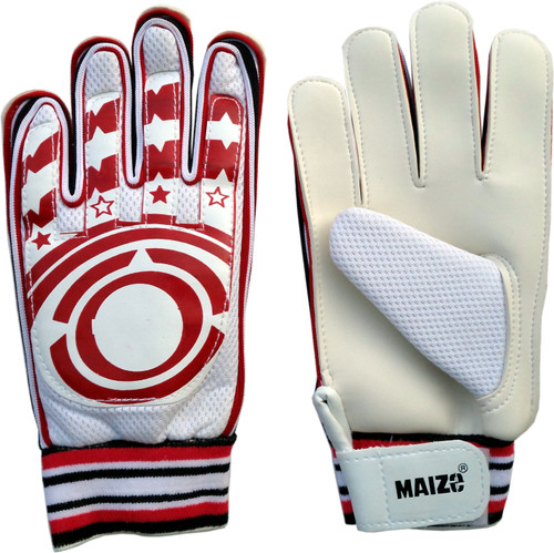 Maizo Shield Assorted Goalkeeping Gloves White, Red Maizo Football Gloves