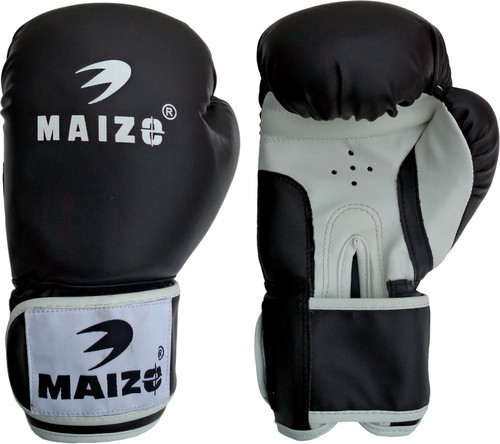 Maizo Striker Training Gloves 10 Oz Boxing Gloves Black, White Maizo Boxing Gloves