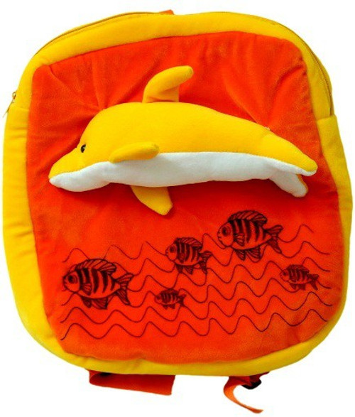 Sana Baby Fish School Bag cm 36 School Bag Orange, 36 Sana School Bags