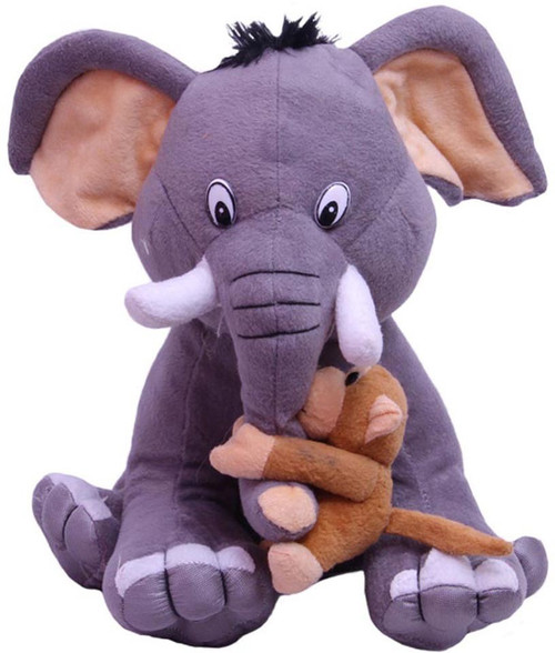 Sana Appu With Little Monkey 30 cm Grey Sana Soft Toys