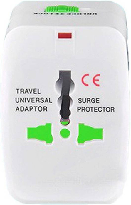 TechGear Multi plug Universal Worldwide Adaptor White TechGear Laptop Accessories