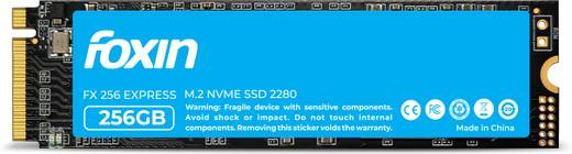 Foxin NVME 256 GB All in One PC's, Desktop, Laptop Black PCIe NVMe Internal
