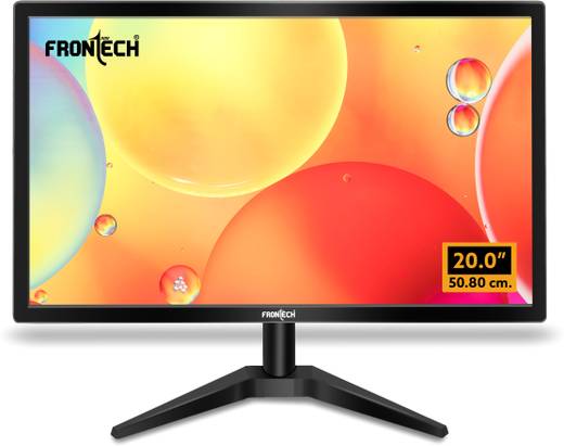 Frontech - 50.8 cm (20 inch) HD LED Backlit VA Panel with HDMI, VGA Monitor