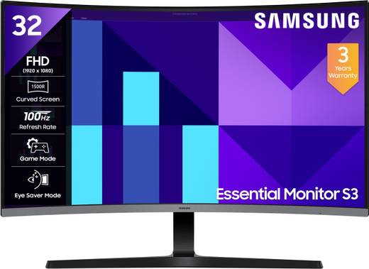Samsung S3 Curved 80.11 cm (32 inches) Curved Full HD LED Backlit VA Panel with