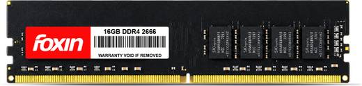 Foxin RAM - UDIMM DDR4 16 GB (Dual Channel) PC (16GB DDR4 Desktop RAM 2666 MHz)
