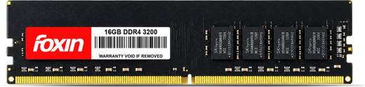 Foxin RAM - UDIMM DDR4 16 GB (Dual Channel) PC (16GB DDR4 Desktop RAM 3200 MHz)