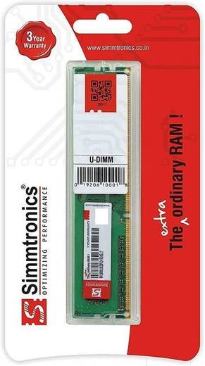 Simmtronic Desktop RAM U-DIMM DDR3 8 GB (Single Channel) PC 8GB DDR3L Desktop
