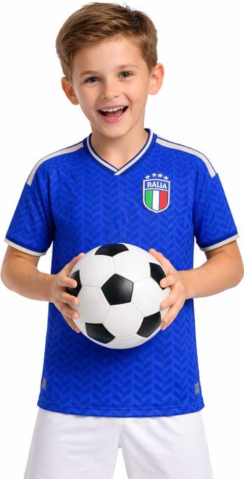 Italy Kids Football Jersey - Playhard