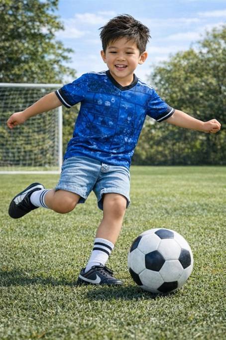 Japan 2022 Kids Football Jersey - SSA