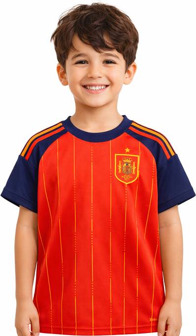 Spain Kids Football Jersey - Playhard