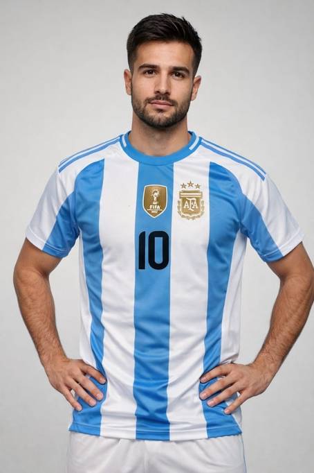Argentina Supporter Football Jersey - Asm Clothing
