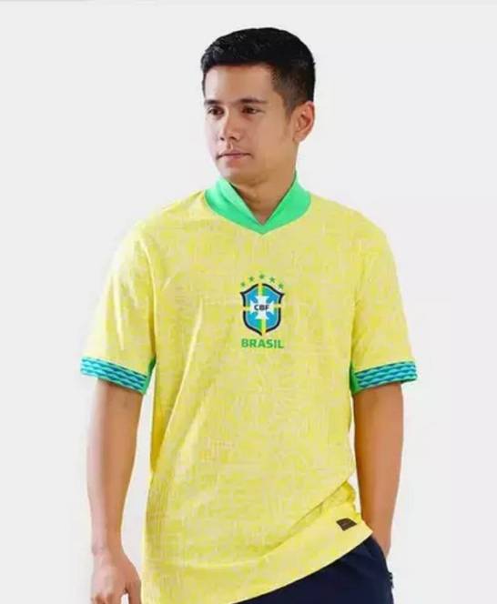 Brazil Supporter Football Jersey - PRASEL