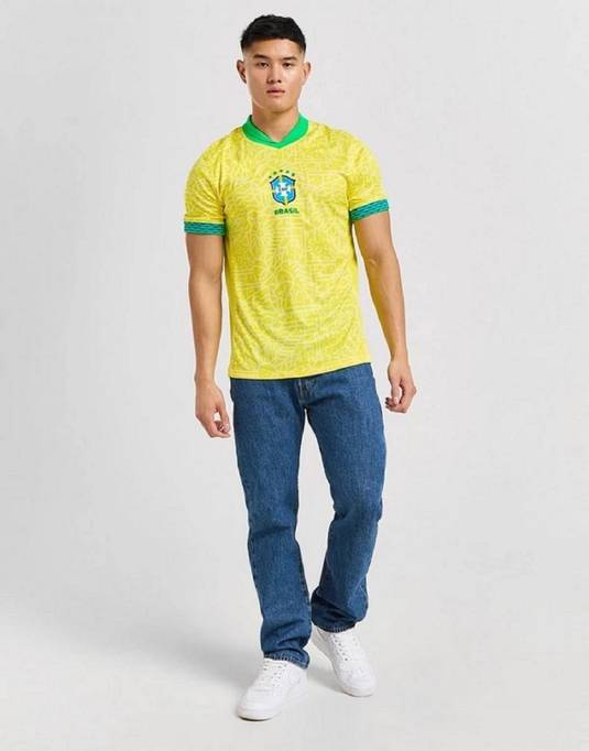 Brazil Supporter Football Jersey - HOC