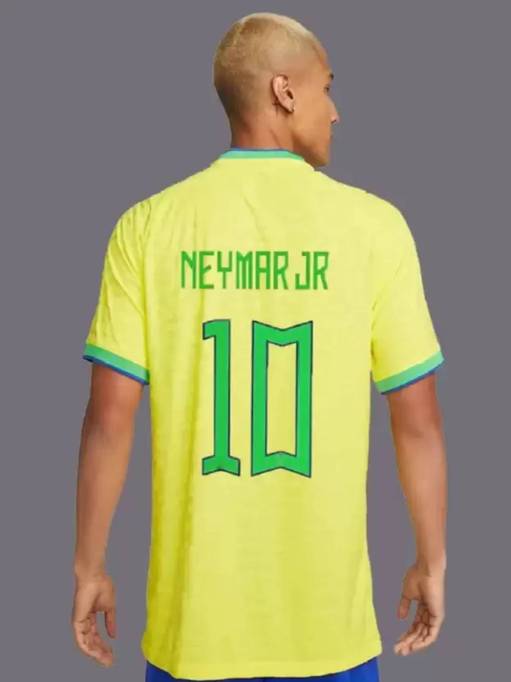 Brazil Supporter Football Jersey - Thiva