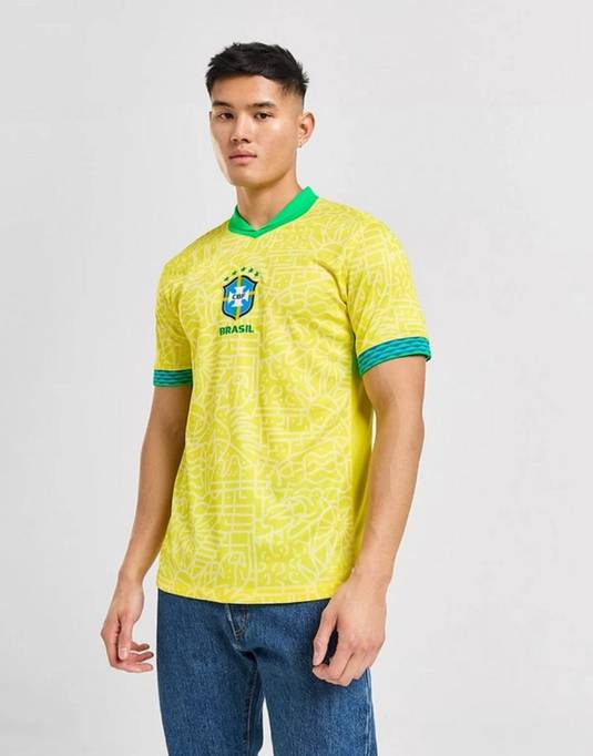 Brazil Supporter Football Jersey - Thiva