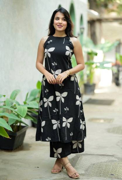 Nermosa Women Kurta Palazzo Set