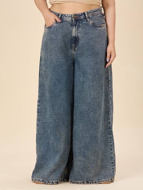 Turning Blue Loose Fit Women Blue Jeans