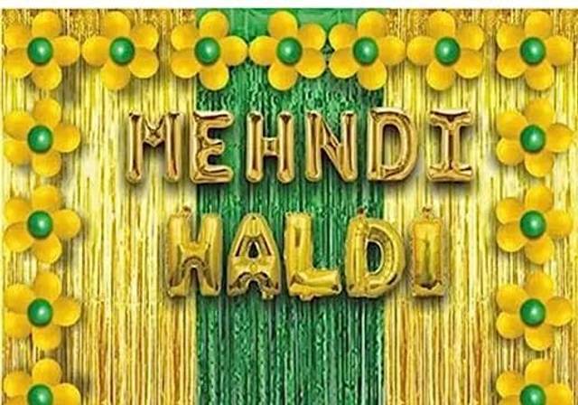 🔥  Haldi Mehendi Decoration Kit - 120 Pcs Balloon @ ₹145