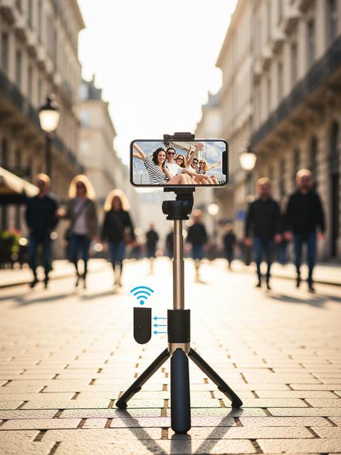 💥 Grab: BT Selfie Stick + Tripod @ ₹94
