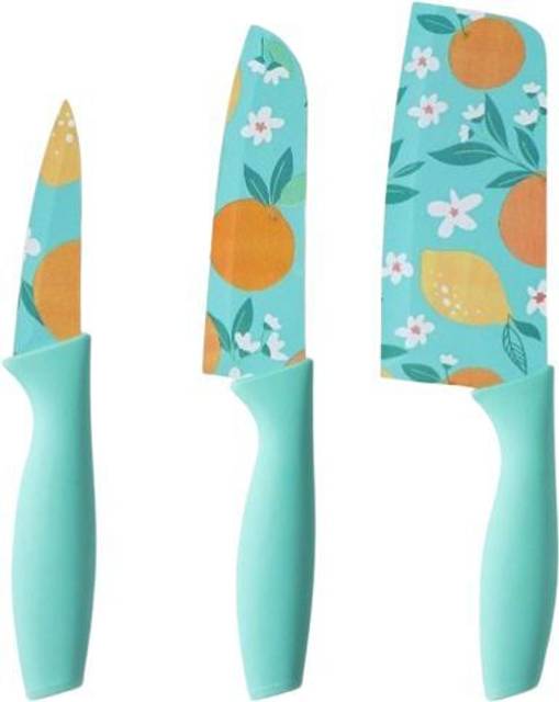 ✅   Stainless Steel Knife Set (Pack of 3) @ ₹128