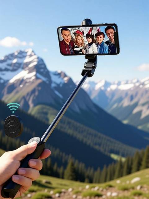💥 Grab : Bluetooth Selfie Stick @ ₹91