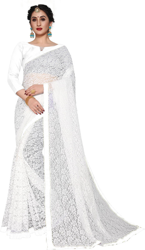 SAREEYA16 Self Design Bollywood Net, Jacquard Saree