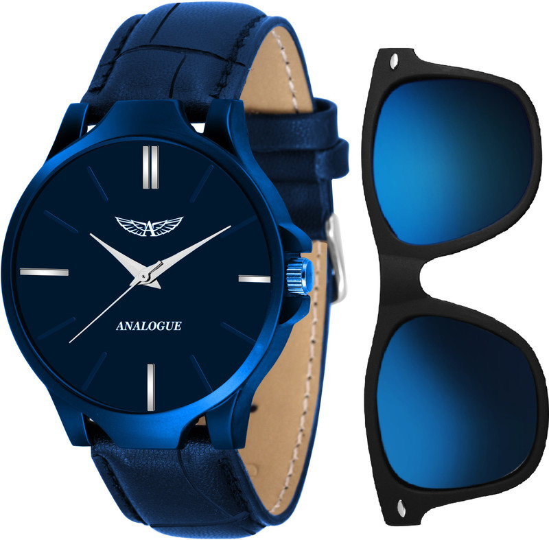 ANALOGUE Freebie Wayfarer Sunglass & Boys Watch with Premium Gift Box Packaging Freebie Wayfarer Sunglass & Boys Watch with Premium Gift Box Packaging Analog Watch  - For Men