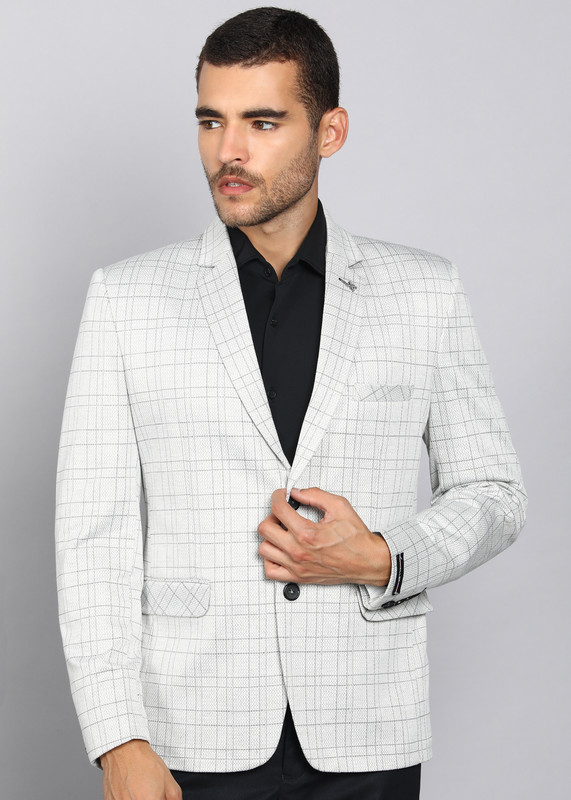 KILLER Checkered Single Breasted Formal Men Blazer