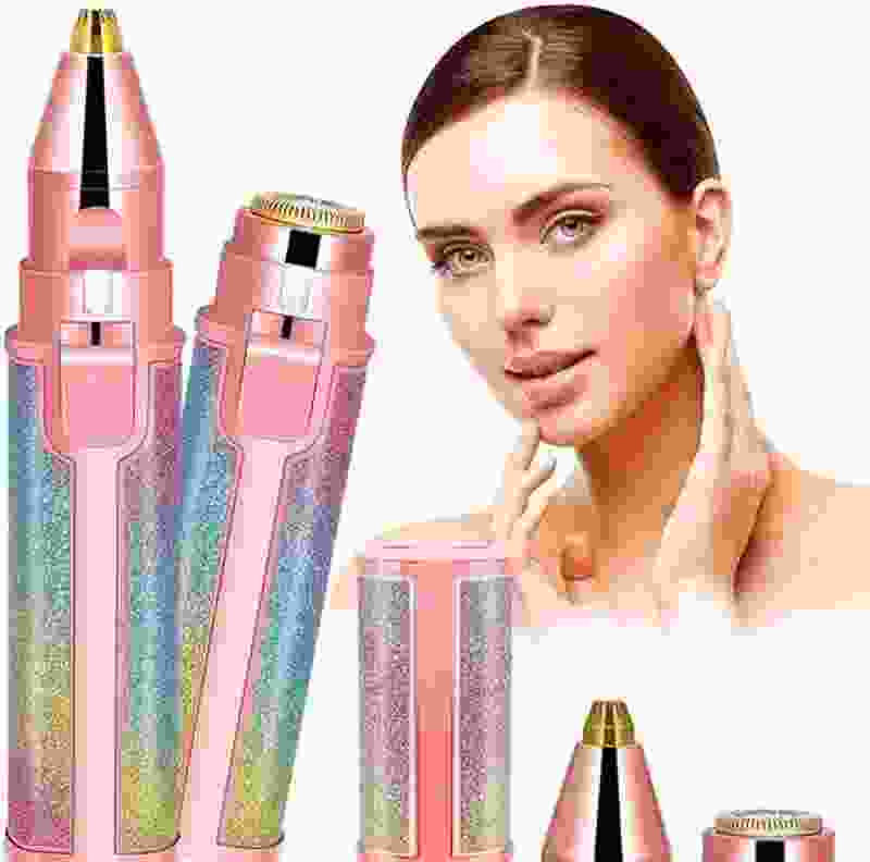 Ume (2in1) Hair Remover Epilator & Eyebrow Trimmer Machine for Women Cordless Epilator