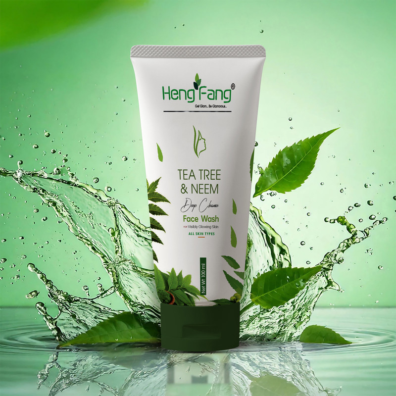 HENGFANG TEATREE & NEEM FACE WASH Men & Women All Skin Types Face Wash