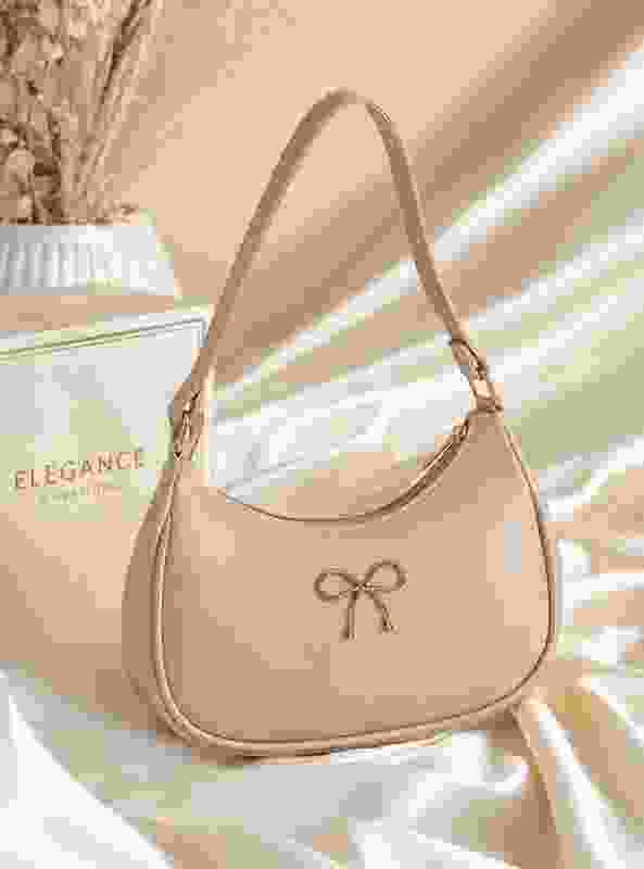 Nexivo Women Beige Shoulder Bag