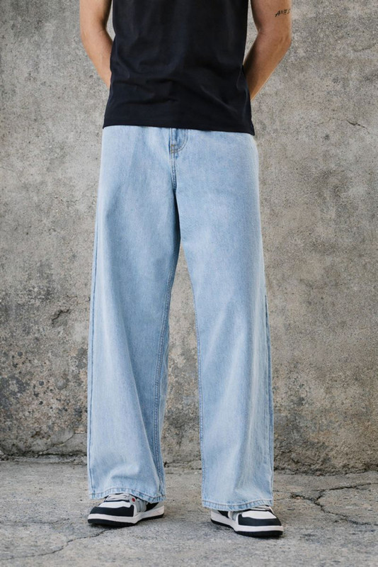 METRONAUT Loose Fit Men Light Blue Jeans