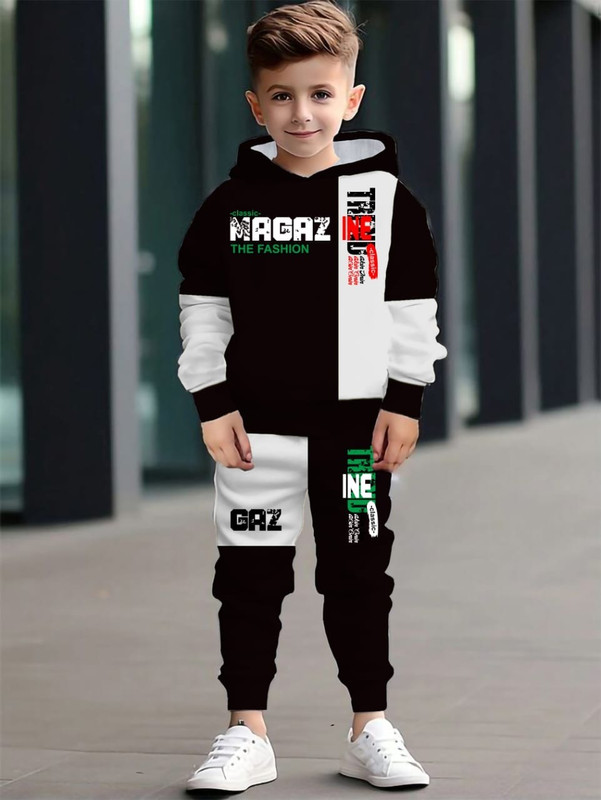 DRUZZEE Boys Casual T-shirt Track Pants