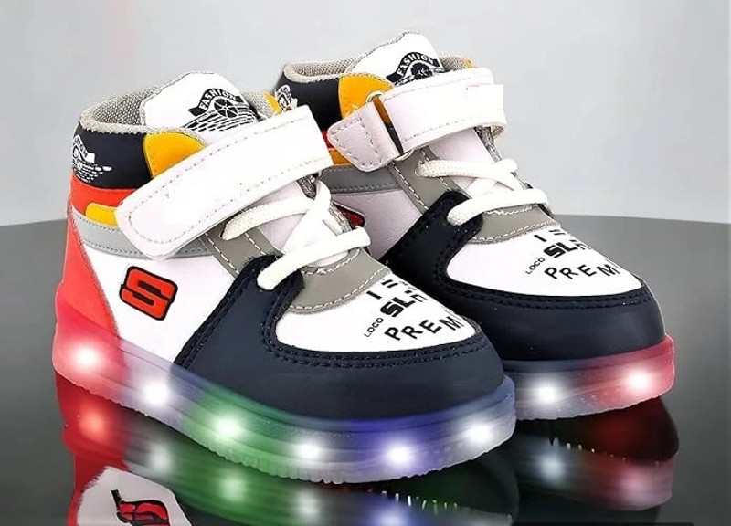 ABLESTEP Boys Velcro Sneakers