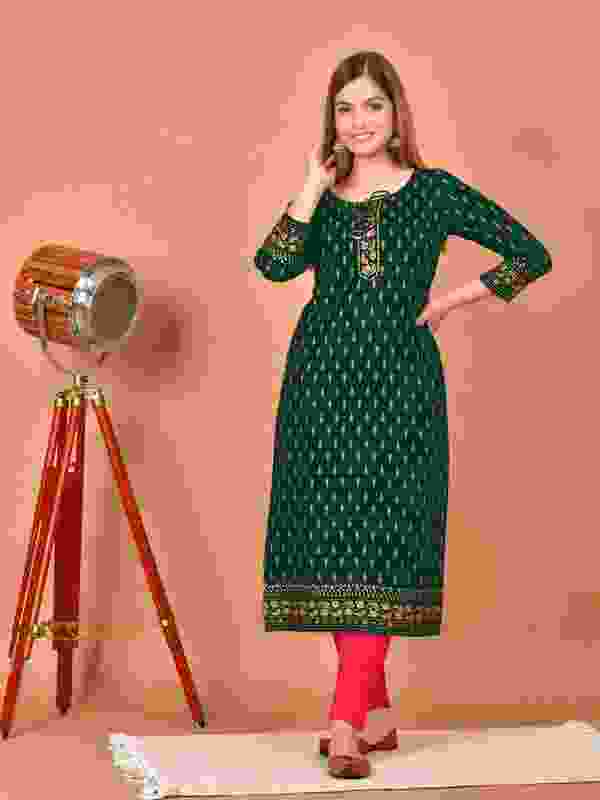 ZAARA CREATION Women Printed Kurta