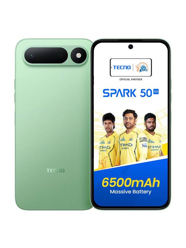 Tecno Spark 50 5G (Mint Green, 128 GB) (4 GB RAM)