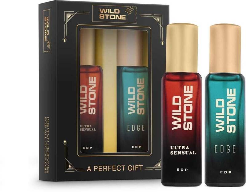 Wild Stone Premium Perfume Gift Set for Men- Ultra Sensual and Edge (20 ML Each) Eau de Parfum - 40 ml - Photo 5