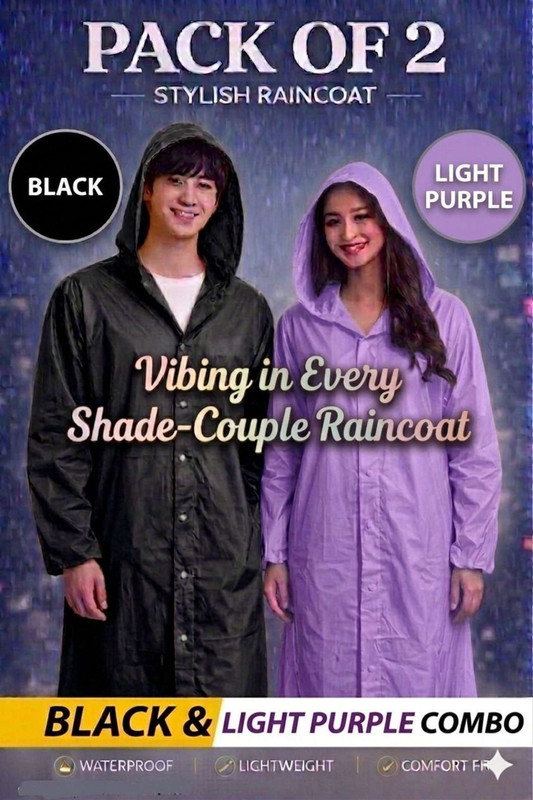 Umbrix Solid Men & Women Raincoat