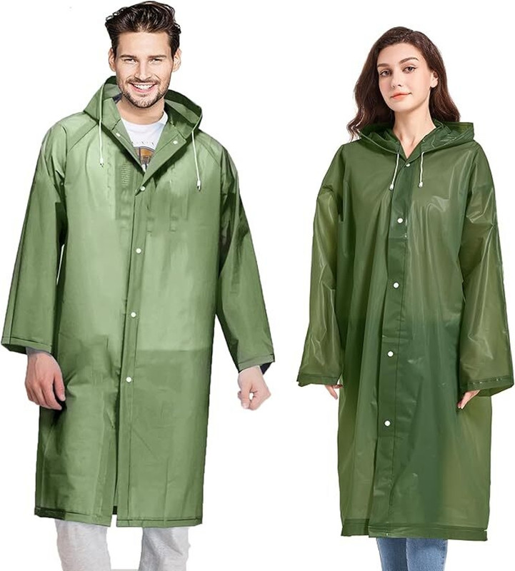 INFISPACE Solid Men & Women Raincoat