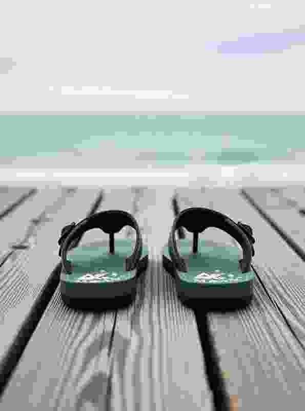 Maan Men Green Sandals
