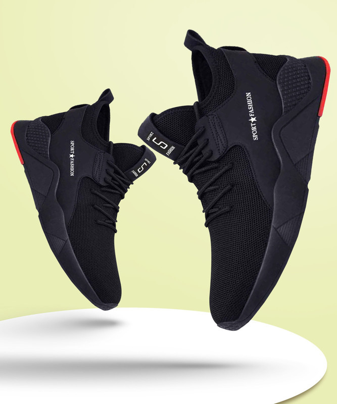 Free Kicks FK-343 Black Dailywear Sports Sneakers Sneakers For Men