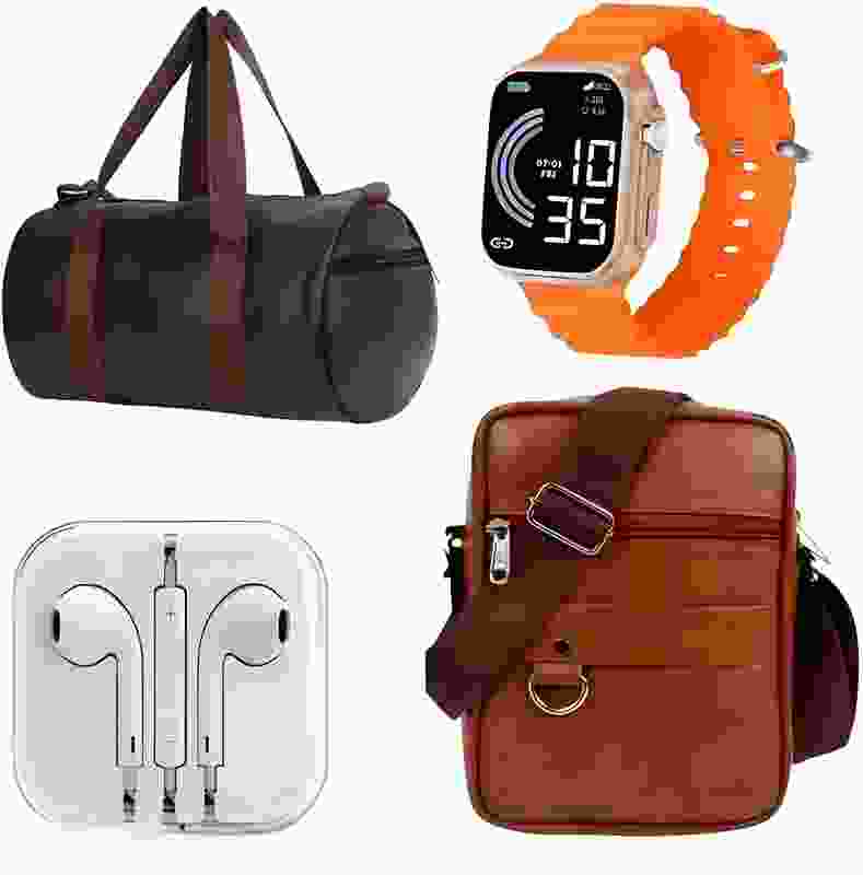 Khatu shyam Belt, Wallet & Watch Combo