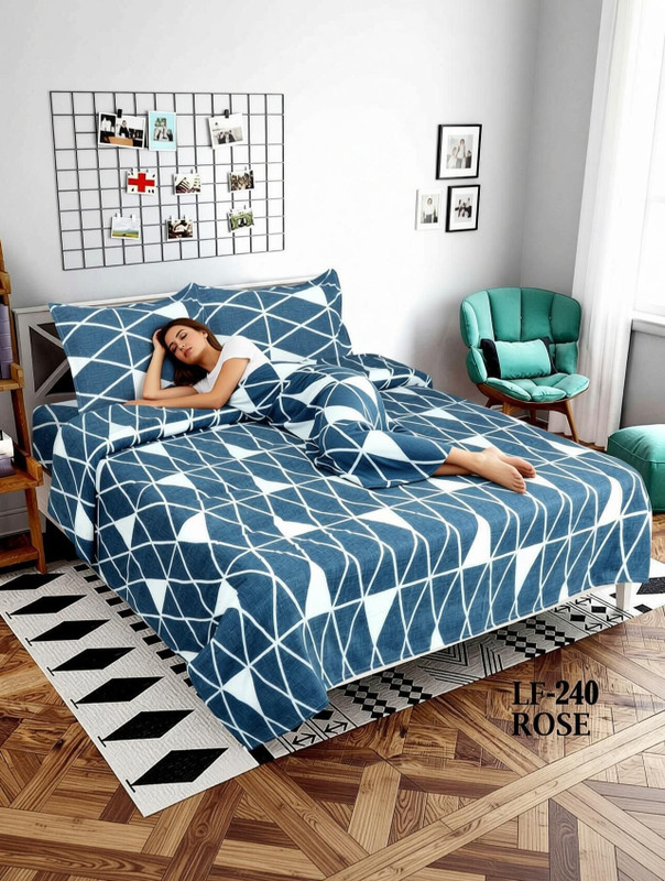 YASHI DÉCOR Cotton Double Bedsheet
