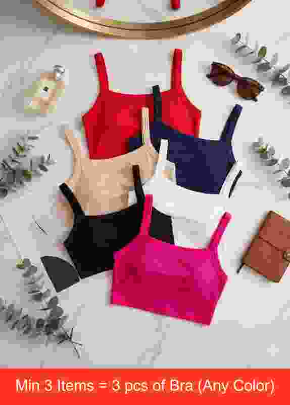 Mrs Queen Pack of-01 Women Sports Non Padded Bra