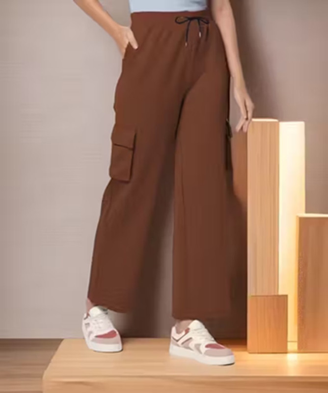 Abhimainyu Women Cotton Blend Cargos