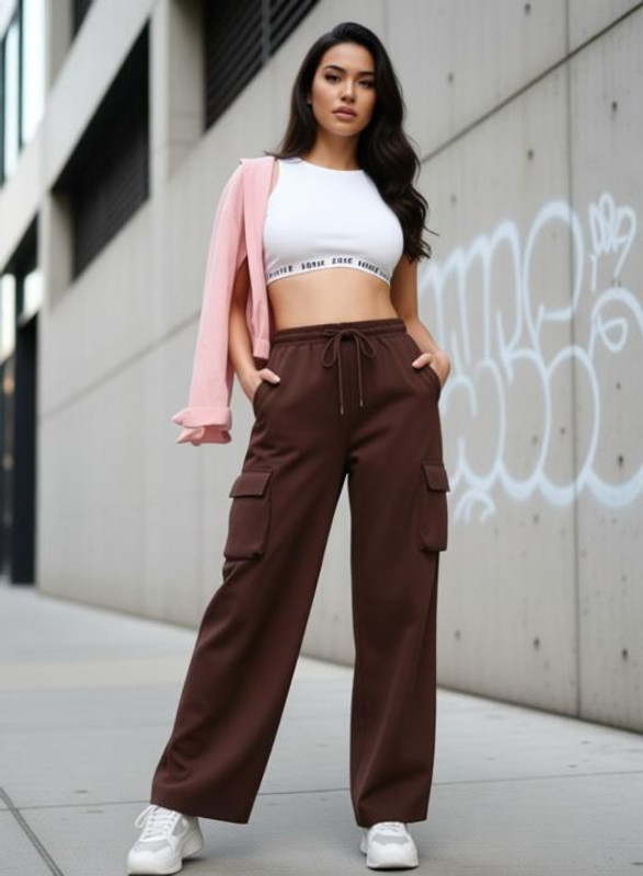 Micus Women Cotton Blend Cargos