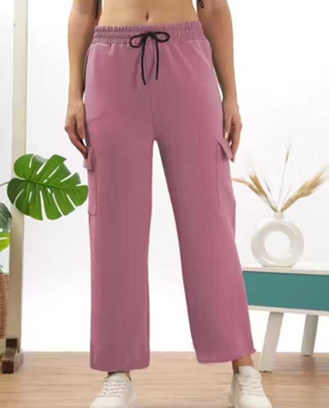 Abhimainyu Women Cotton Blend Cargos