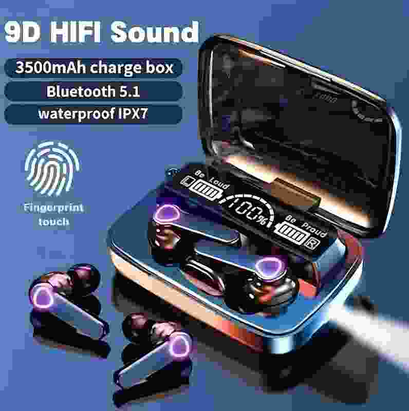 PARYUSHI M19 Earbuds/TWS/Buds 5.1 Earbuds with 48H Playtime1/7 Bluetooth Headset